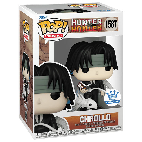Funko POP #1587 Hunter x Hunter Chrollo Lucilfer Exclusive Figure